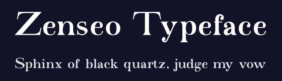 Zenseo Typeface by Basnistudio — Serif Font — thumbnail 2