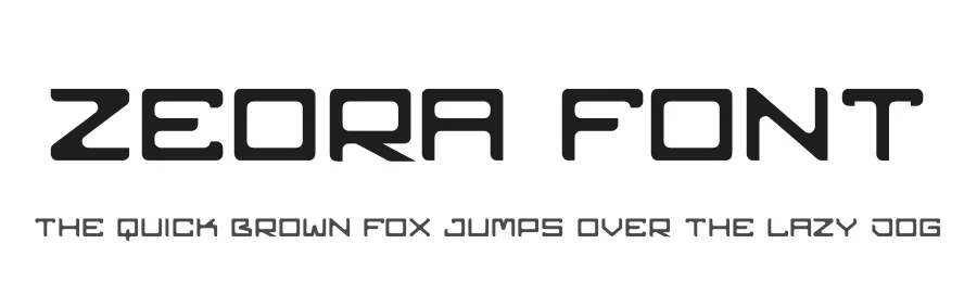 zeora Font by hayoyuka8 — Display Font