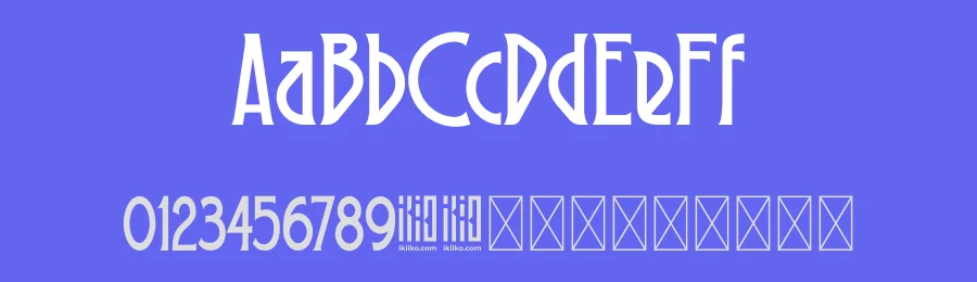 Zeppelotta Font by ikiiko type — Decorative Font — thumbnail 3