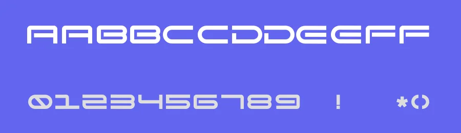 Zero G Display Font by Aromal Ashok — Display Font — thumbnail 3
