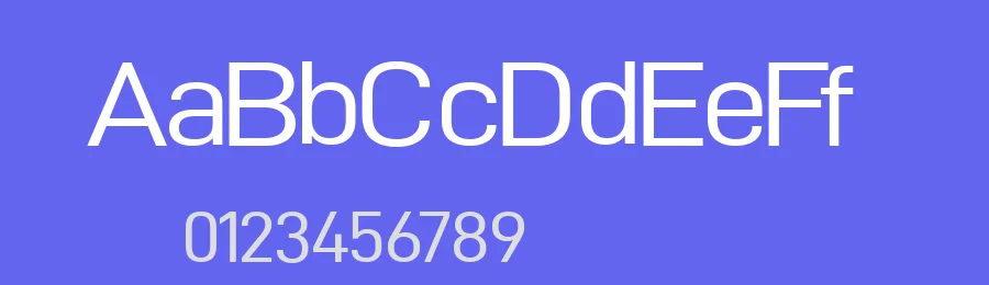 Zero Geometric Sans Serif Font by PrismLAB — Sans Serif Font — thumbnail 3