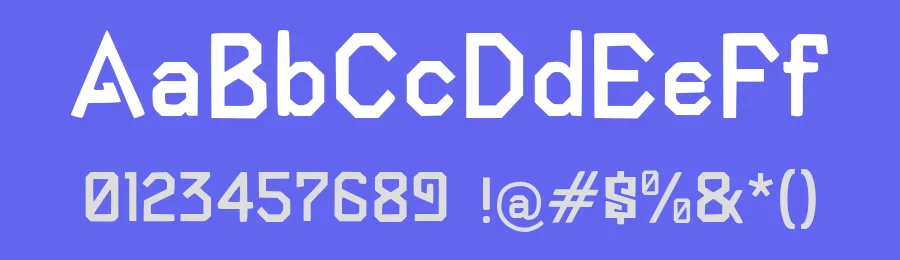 Zerostrow Futuristic Display Font by Mei Suseno — Decorative Font — thumbnail 3