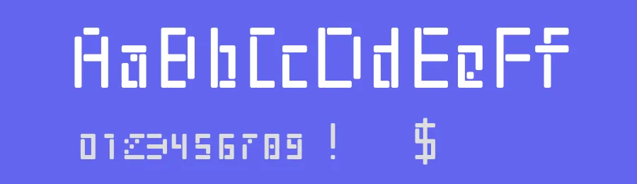 Zerpixl Volt Font by ffeeaarr — Serif Font — thumbnail 3