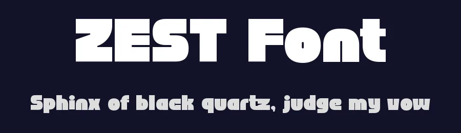 ZEST Font by Rautan Studio — Decorative Font — thumbnail 2