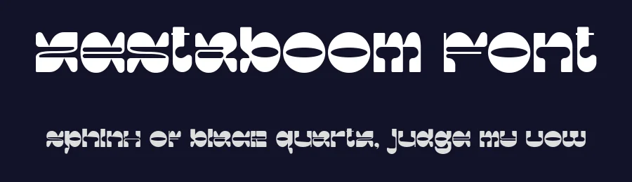 Zestaboom Font by DikasStudio — Display Font — thumbnail 2