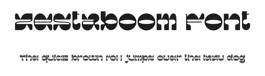 Zestaboom Font by DikasStudio — Display Font