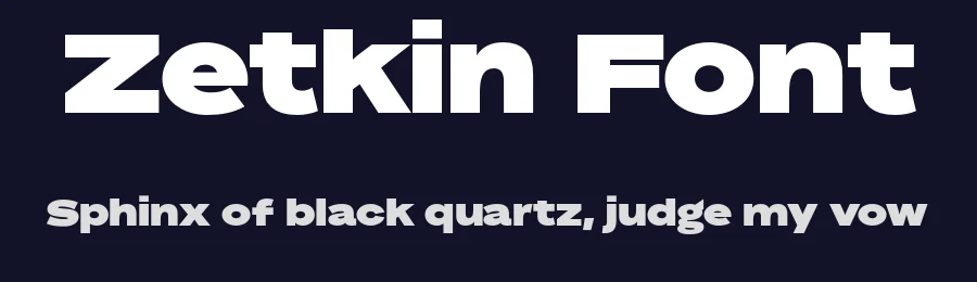 Zetkin Font by Inga Plönnigs — Sans Serif Font — thumbnail 2