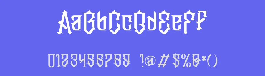 Zeularys Blackletter Font by Dhabee — Blackletter Font — thumbnail 3