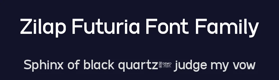 Zilap Futuria Font Family by ZILAP ESTUDIO - ZP — Sans Serif Font — thumbnail 2