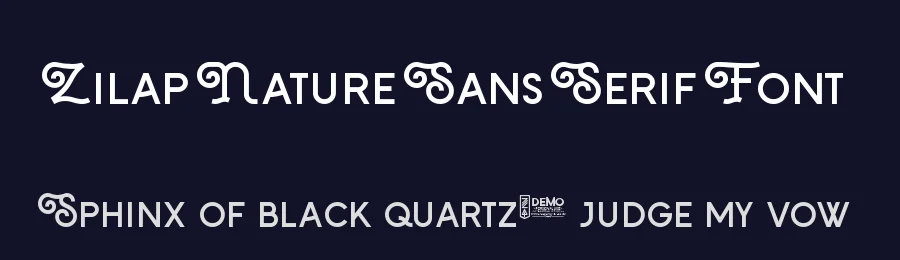 Zilap Nature Sans Serif Font by ZILAP ZP — Sans Serif Font — thumbnail 2