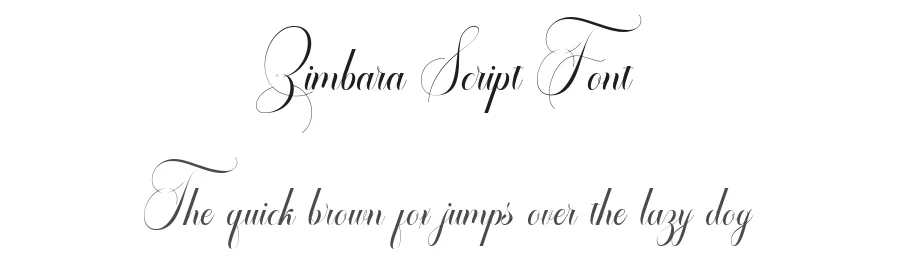 Zimbara Script Font by SlexStudio — Script Handwritten Font