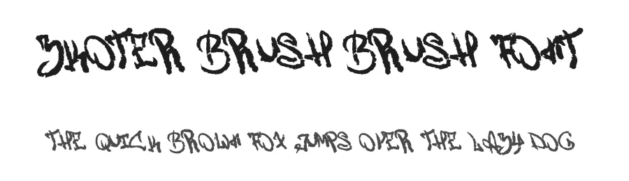 Zkoter Brush Brush Font by Dhabee — Script Handwritten Font