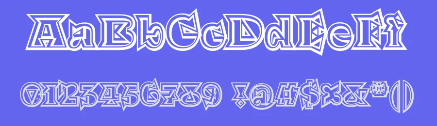 Zloy Font by Daria — Display Font — thumbnail 3