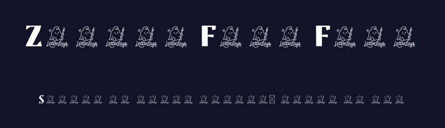 Znamya Free Font by Letterlays — Display Font — thumbnail 2