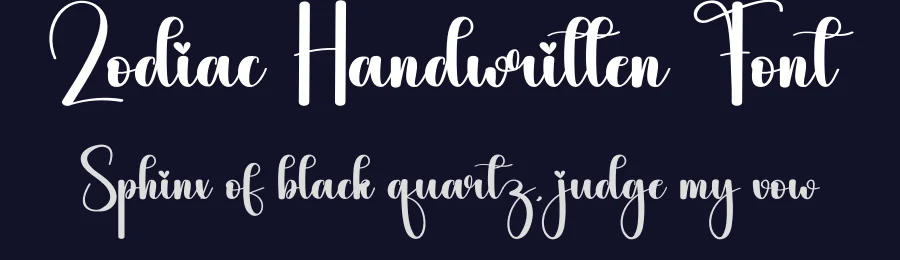 Zodiac Handwritten Font by andikastudio — Script Handwritten Font — thumbnail 2