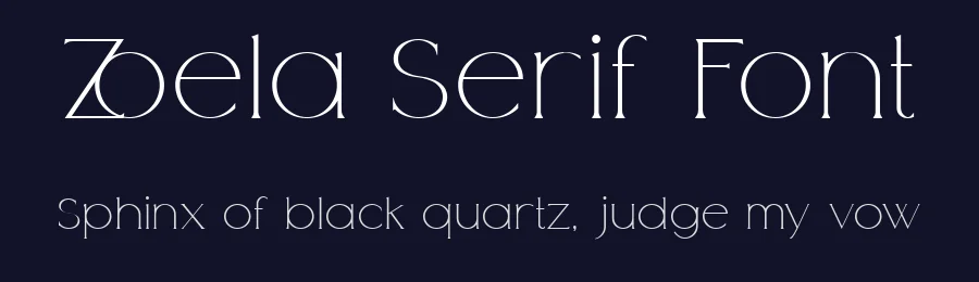 Zoela Serif Font by dxsign — Serif Font — thumbnail 2