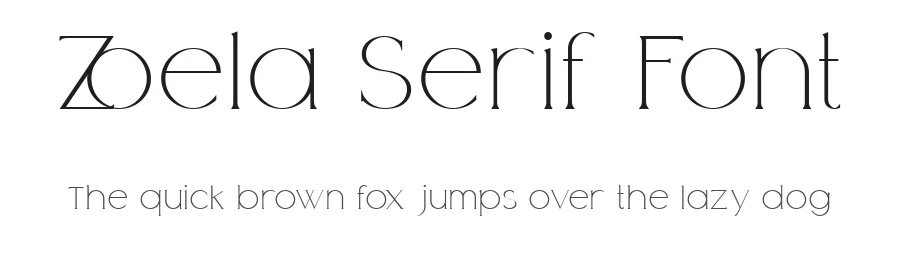 Zoela Serif Font by dxsign β Serif Font