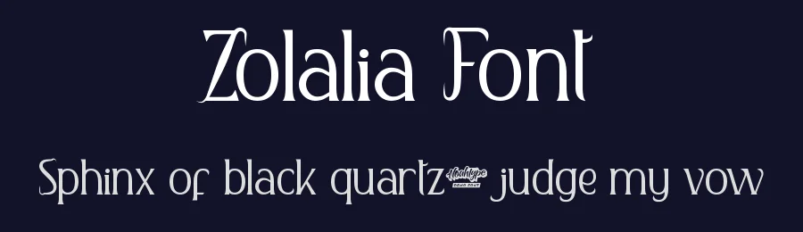 Zolalia Font by noahtype — Decorative Font — thumbnail 2