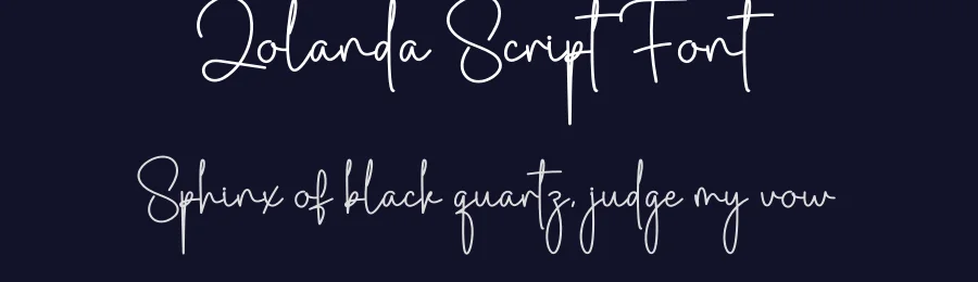 Zolanda Script Font by creativeletter — Script Handwritten Font — thumbnail 2