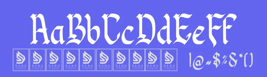 Zoldisx Font by Denustudios — Blackletter Font — thumbnail 3
