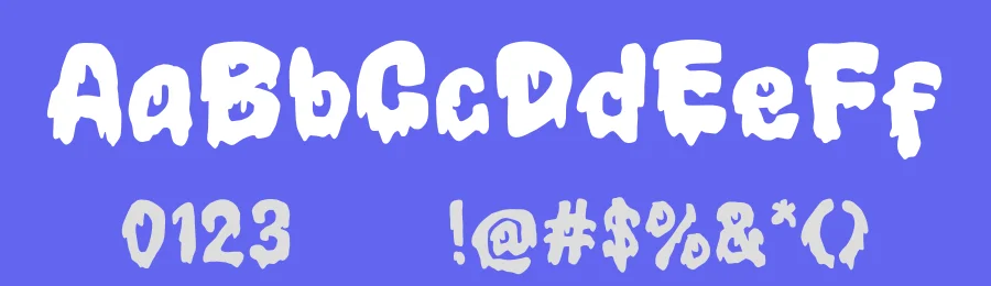Zombice Horror Font by Mighty Gummy Factory — Display Font — thumbnail 3