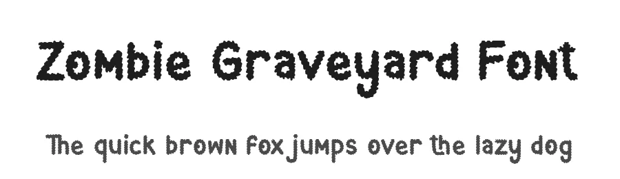 Zombie Graveyard Font by AEN Creative Studio — Display Font