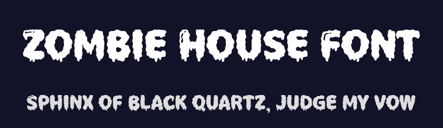 Zombie House Font by Dreamink Studio — Decorative Font — thumbnail 2