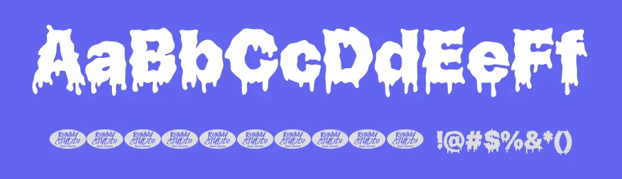 Zombie Hunger Font by Ronny_STD — Blackletter Font — thumbnail 3