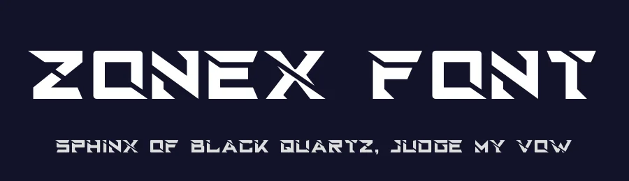 Zonex Font by Linecreative — Display Font — thumbnail 2