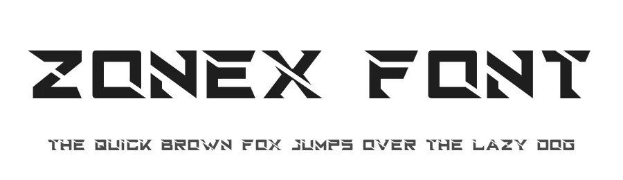 Zonex Font by Linecreative — Display Font
