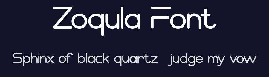 Zoqula Font by Flawless And Co — Sans Serif Font — thumbnail 2