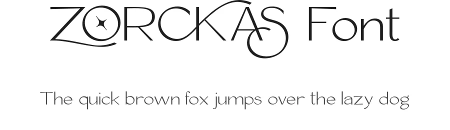 Zorckas Font by NDNL Studio — Display Font