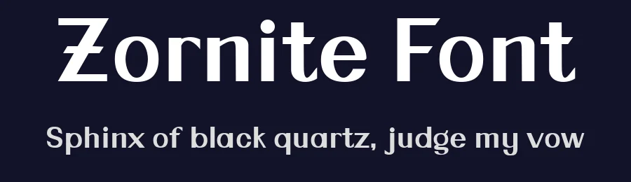 Zornite Font by twousstudio — Sans Serif Font — thumbnail 2