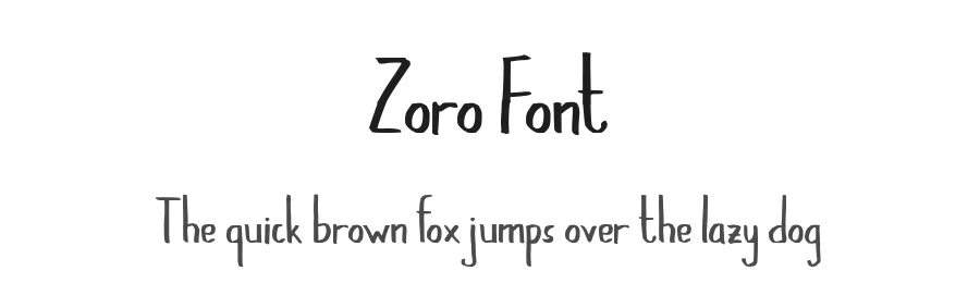 Zoro Font by Sohel Studio — Display Font
