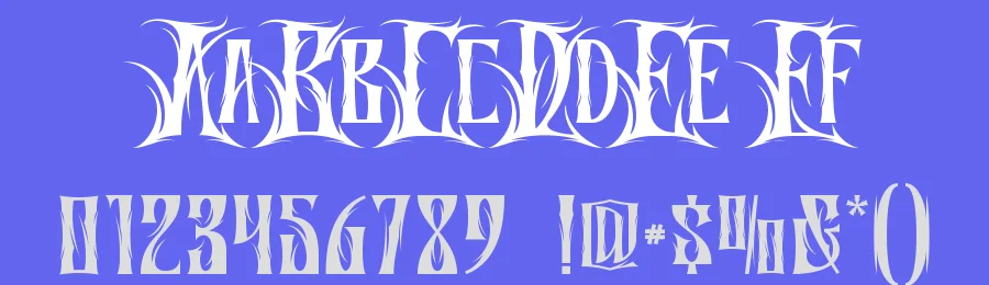 Zorvex Font by Letterara Studio — Blackletter Font — thumbnail 3