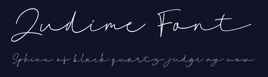 Zudime Font by metafontsy — Script Handwritten Font — thumbnail 2