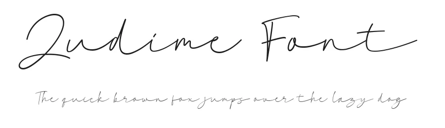Zudime Font by metafontsy — Script Handwritten Font
