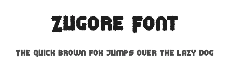 Zugore Font by noahtype — Decorative Font