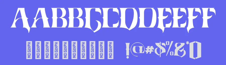 Zulta Music Font by Illushvara Design — Blackletter Font — thumbnail 3