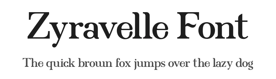 Zyravelle Font by Indotype Foundry — Serif Font