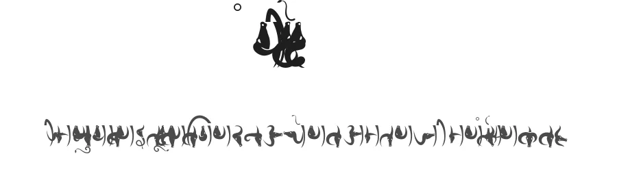 Bhains by Simran Sahni β Dingbats Font