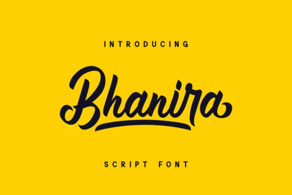 Bhanira Font by GFRcreative — Script Handwritten Font