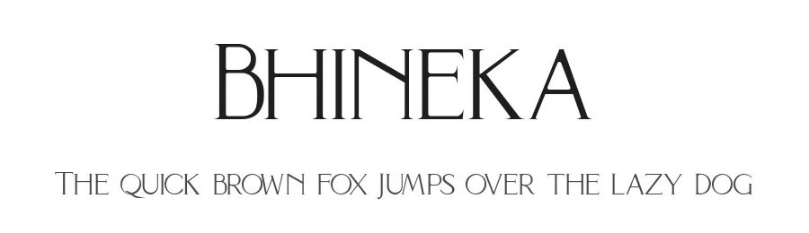 Bhineka by StringLabs Creative Studio β Serif Font