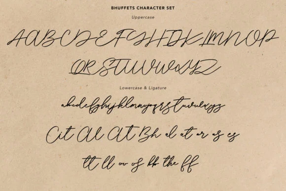 Bhuffets Font by Maulana Creative — Script Handwritten Font — thumbnail 9