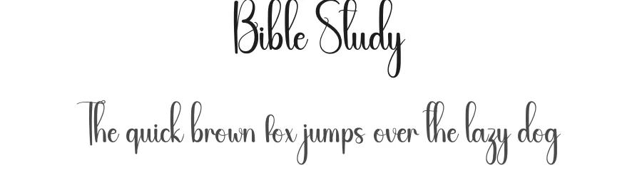 Bible Study