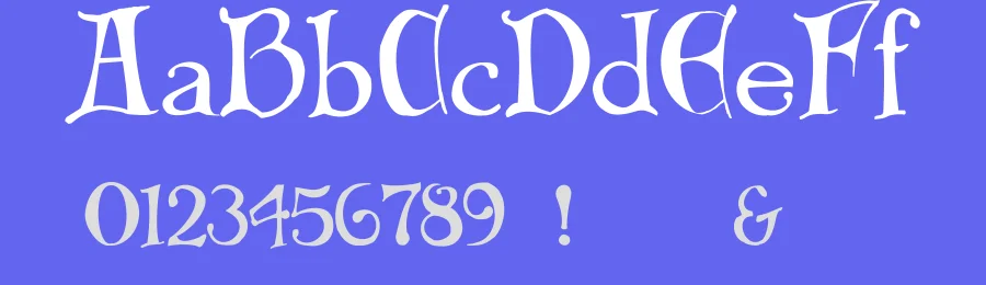 Bibliotheque by St Rachan — Blackletter Font — thumbnail 3