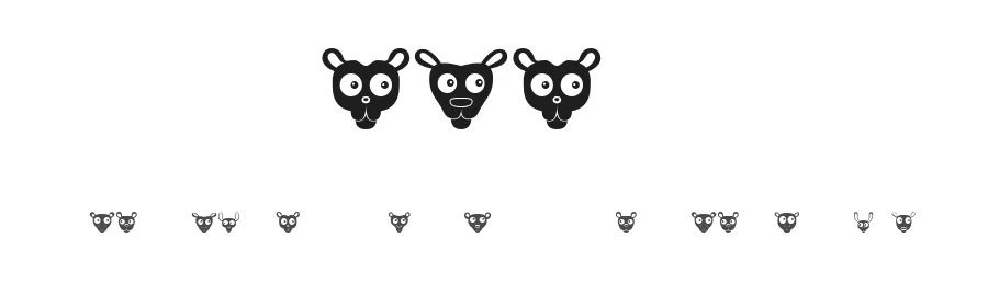 Biby by Vladimir Nikolic — Dingbats Font