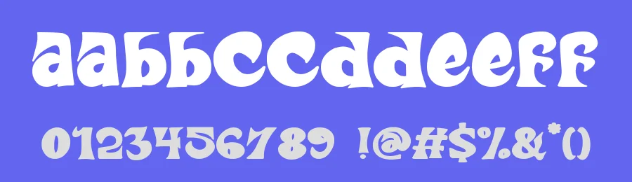 Bicicleta Funk by Woodcutter — Decorative Font — thumbnail 3
