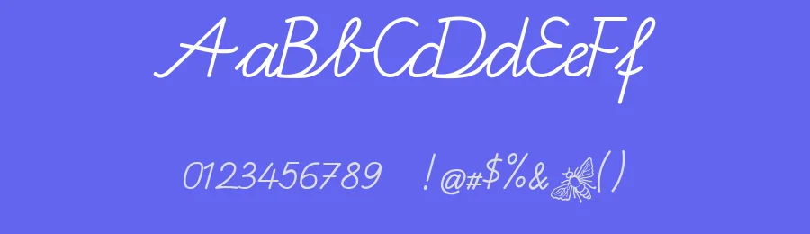 Bienchen SAS by Peter Wiegel — Script Handwritten Font — thumbnail 3