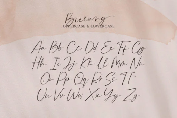 Bierang Font by Maulana Creative — Script Handwritten Font — thumbnail 4